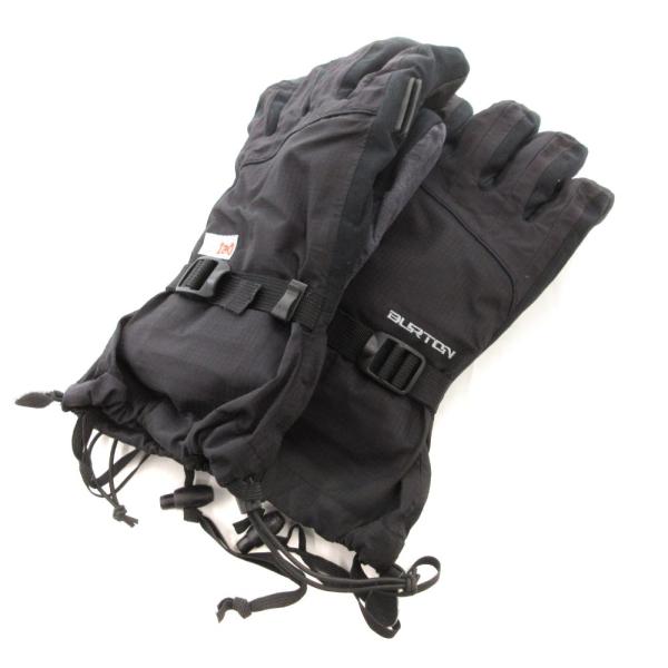 バートン BURTON GORE-TEX グローブ 手袋 刺繍 黒 ブラック /FF  メンズ レデ...