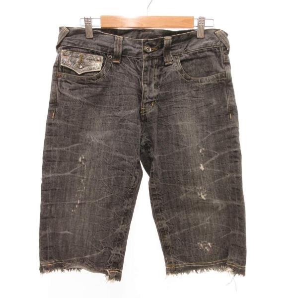 セマンティックデザイン SEMANTIC DESIGN ハーフパンツ ショートデニム ジーンズ ダメ...