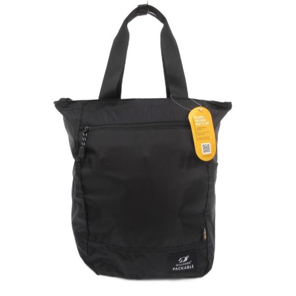 美品 WILLCOOK PACKBLE 2WAY リュックサック トートバッグ コーデュラナイロン ...