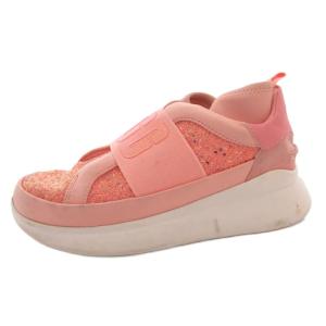 アグ UGG NEUTRA CHUNKY GLITTER SNEAKER スニーカー シューズ グリッター 23.5 ピンク 1114870 /FF レディース