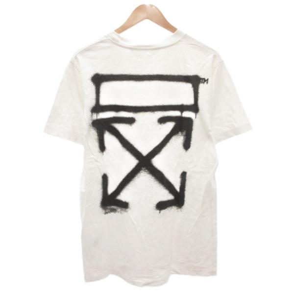 オフホワイト OFF WHITE 21SS SPRAY MARKER S/S SLIM TEE Tシ...