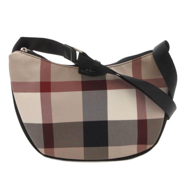 ブラックレーベルクレストブリッジ 25SS ナイロンオックスクレストブリッジチェックショルダーバッグ...