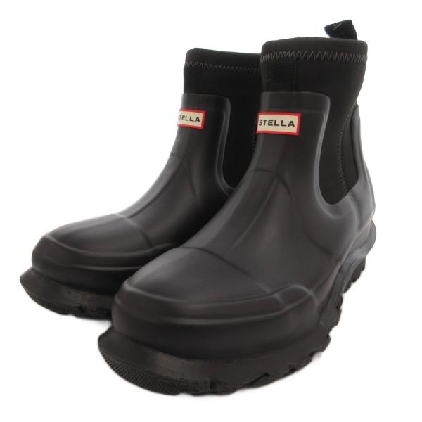 ステラマッカートニー STELLA McCARTNEY ×HUNTER レインブーツ 長靴 ショート...