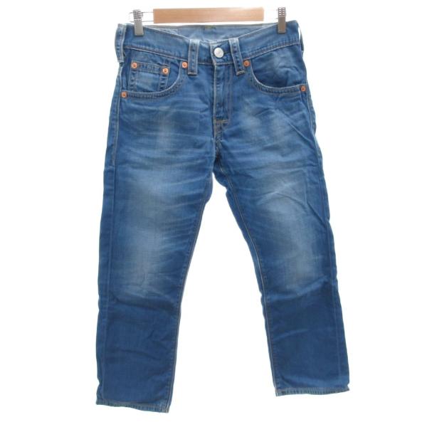 リーバイス Levi's 513 デニムパンツ ジーンズ ストレート ジッパーフライ クロップド W...
