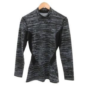 ナイキ NIKE PRO COMBAT インナーシャツ スポーツウェア 長袖 ハイネック XL 黒 ブラック スモーキーブルー /JS メンズ