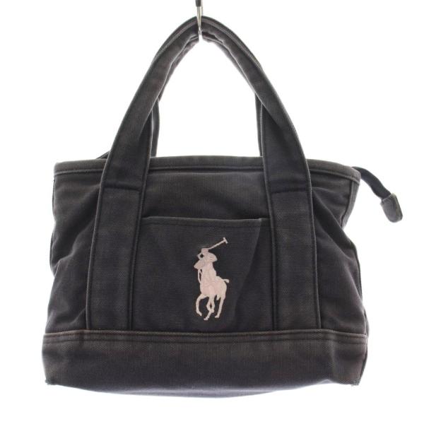 ポロ ラルフローレン POLO RALPH LAUREN ミニトートバッグ ハンドバッグ キャンバス...