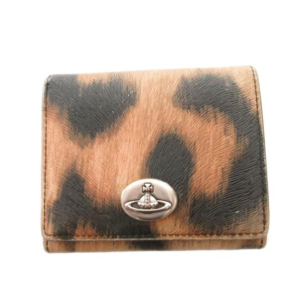 ヴィヴィアンウエストウッド Vivienne Westwood 三つ折り財布 ウォレット オーブ レ...