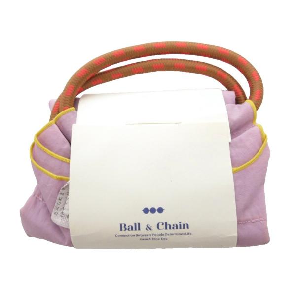 未使用品 Ball＆Chain タグ付き KNT365 Mam You Purple トートバッグ ...