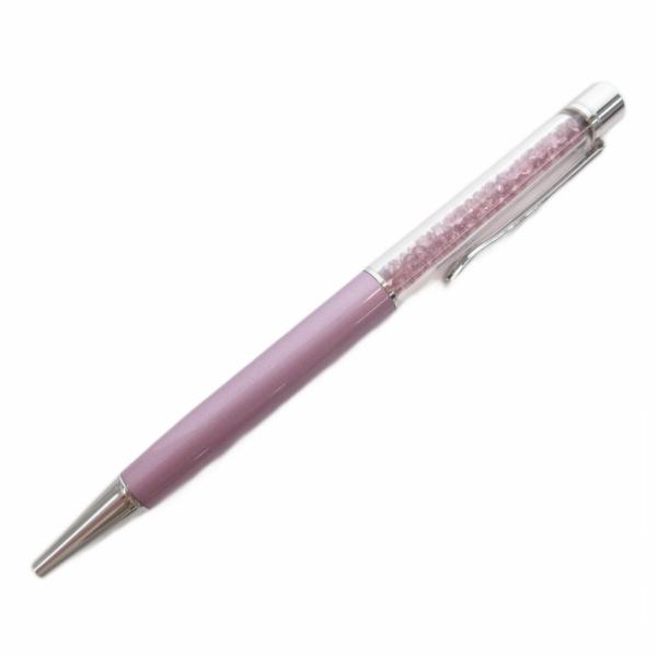 スワロフスキー SWAROVSKI ボールペン 筆記用具 文房具 ツイスト式 ロゴ ピンク /FF ...