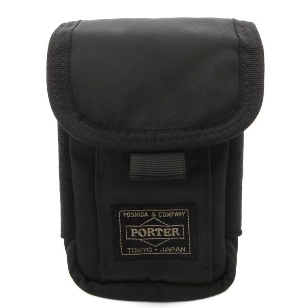 ポーター PORTER ベルトポーチ DRIVE POUCH 吉田かばん ナイロンツイル ロゴ 黒 ...