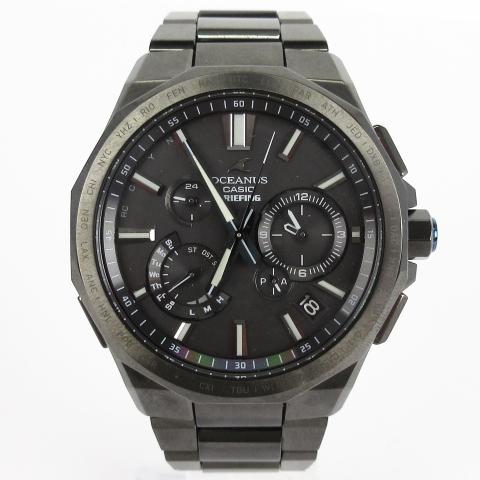 カシオ CASIO ブリーフィング BRIEFING コラボ オシアナス 腕時計 ソーラー OCW-...