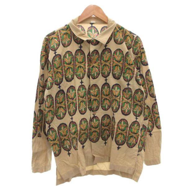 フォーティーファイブアールピーエム  45R 45rpm シャツ カジュアル 長袖 総柄 3 ベージ...