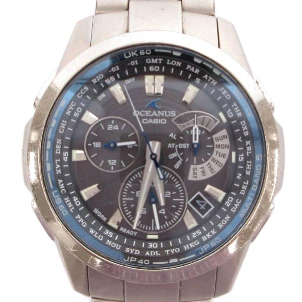 カシオ CASIO オシアナス OCEANUS 腕時計 ウォッチ クロノグラフ マルチバンド5 電波...