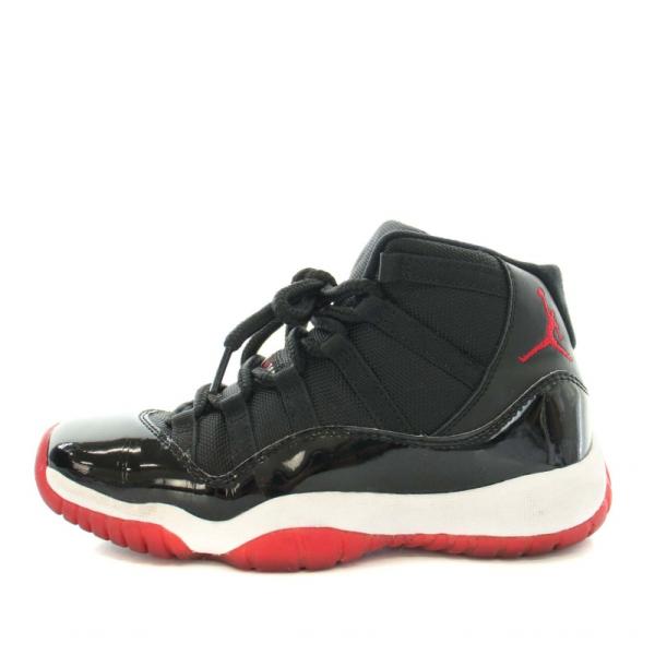 ナイキ NIKE エアジョーダン11GSジュニアブレッド AIR JORDAN 11 RETRO G...