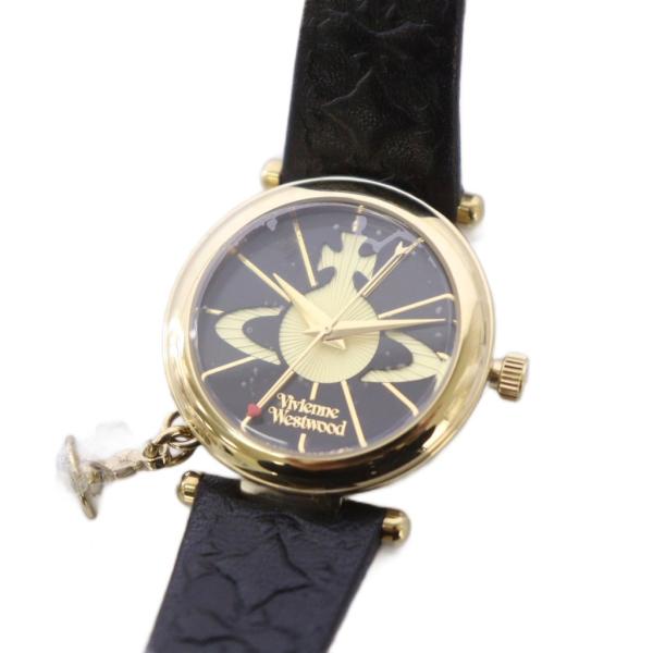 ヴィヴィアンウエストウッド Vivienne Westwood 腕時計 クオーツ オーブ ゴールドカ...