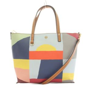 トリーバーチ TORY BURCH トートバッグ ショルダーバッグ 2WAY マルチカラー /YM レディース