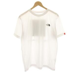 ザノースフェイス ショートスリーブスクエアカモフラージュティー Tシャツ カットソー 半袖 M 白 ホワイト NT32158 /HN メンズ