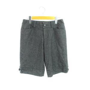 エニィスィス エニシス anySiS パンツ ハーフ 3 グレー /MY レディース中古 【ベクトル 古着】