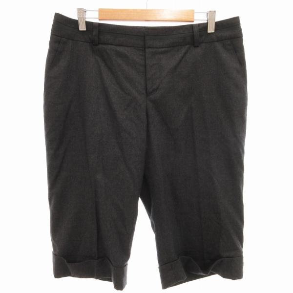23区 オンワード樫山 ショートパンツ ハーフ ショーツ スラックス カシミヤ混 大きいサイズ 50...