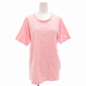 ラルフローレン RALPH LAUREN Tシャツ カットソー 半袖 ポニー刺繍 L ピンク /GV ☆AA★ レディース