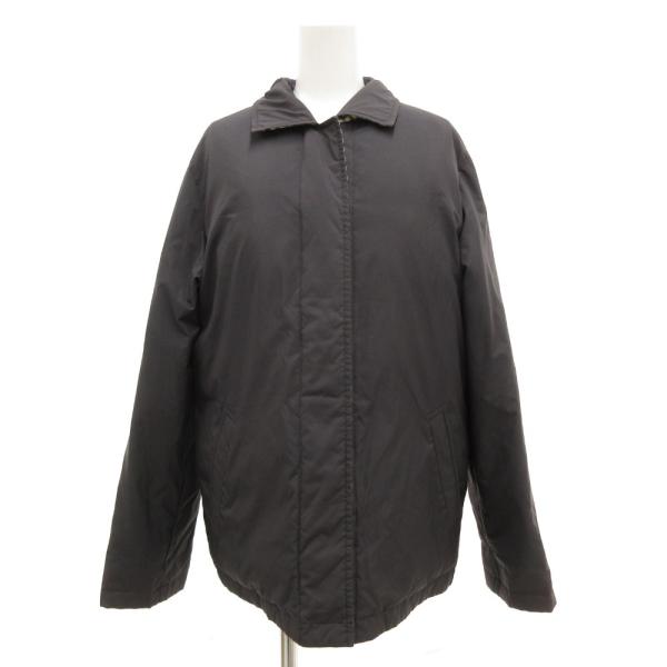 アクアスキュータム AQUASCUTUM リバーシブル ダウンジャケット クラブチェック ベージュ ...