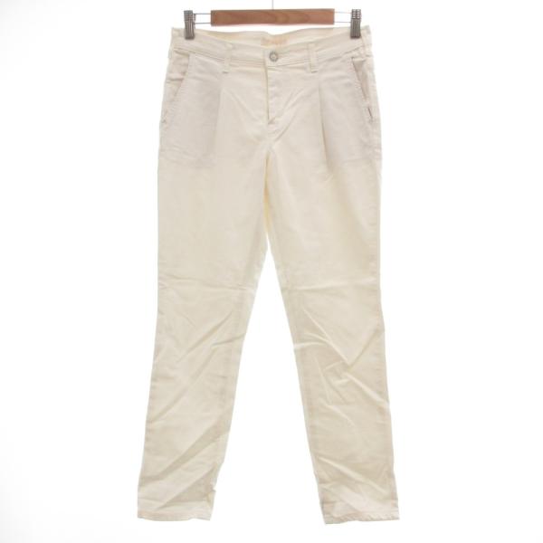 サムシング something チノパンツ スリム S 白 ホワイト /JS ■GY12 レディース