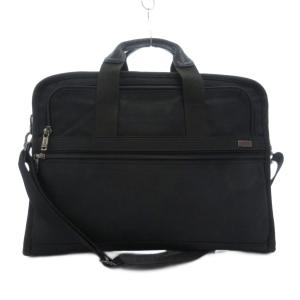 トゥミ TUMI ビジネスバッグ 書類カバン ブリーフケース ショルダー ポケット スクエア型 黒 ブラック /NU ■GY06 メンズ