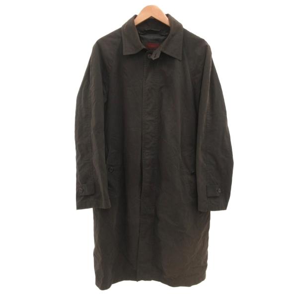 ダーバン DURBAN ステンカラーコート ロング ライナー L グレー /JS ■GY06 メンズ