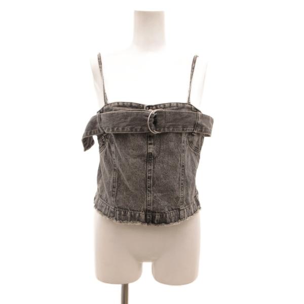 レプシィム ローリーズファーム LEPSIM LOWRYS FARM キャミソール デニム ウォッシ...