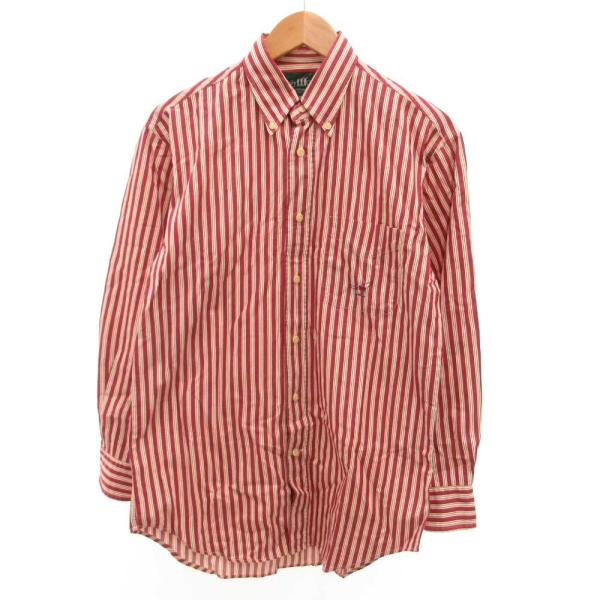 ヘンリーコットンズ HENRY COTTON'S ボタンダウンシャツ 長袖 ストライプ 39-15 ...