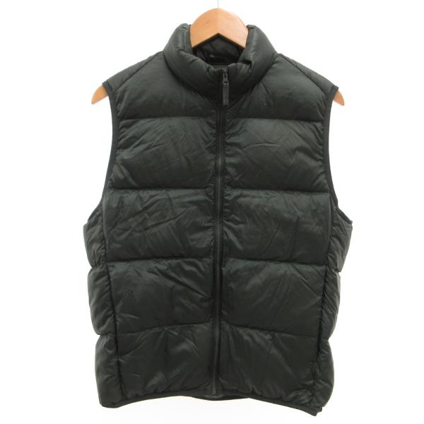 ユニクロ UNIQLO ウルトラライトダウン ベスト ジャケット M 緑 グリーン /JS ■GY1...