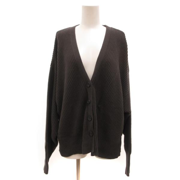 コーエン coen オーバーサイズカーディガン ニット ボックスシルエット F グレー /JS ■G...