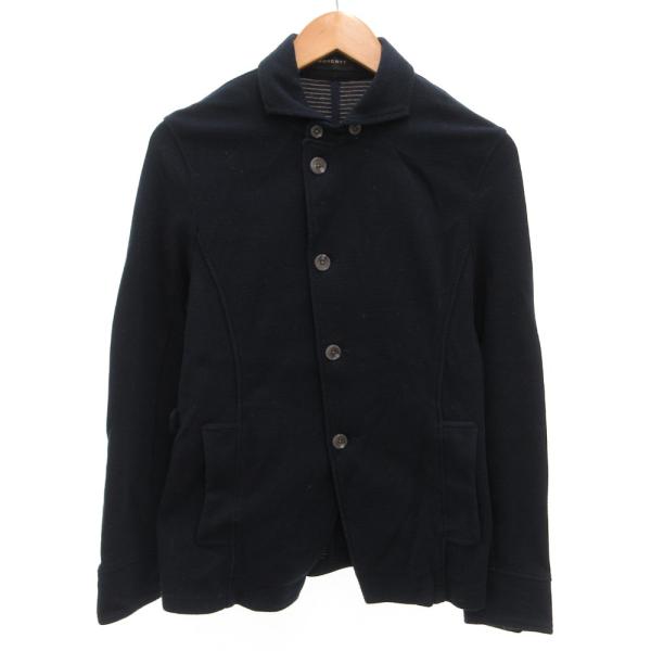 ボイコット BOYCOTT シャツジャケット 2 長袖 鹿の子 紺 ネイビー /JS ■GY12 メ...