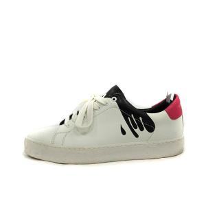 【中古】バーバリー BURBERRY スニーカー ローカット レザー 36 23cm 白 ホワイト /YO3 レディース 【ベクトル 古着】