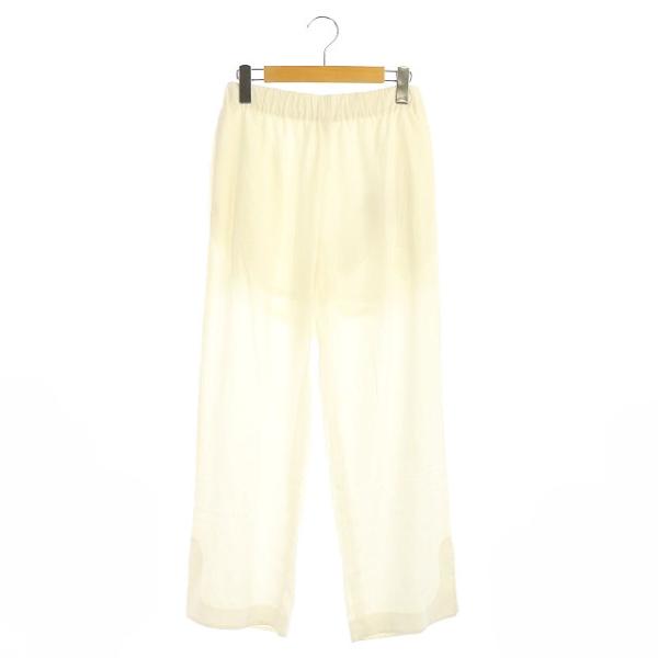 中古 ロンハーマン Ron Herman ワイド イージーパンツ スリット XS 白 /AA ■OS...