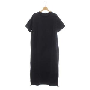 イレーヴ YLEVE Heavy Weight cotton ワンピース 七分袖 ロング F