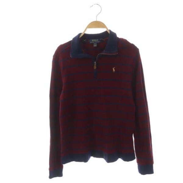 ポロ ラルフローレン POLO RALPH LAUREN キッズ ハーフジップカットソー 長袖 ボー...