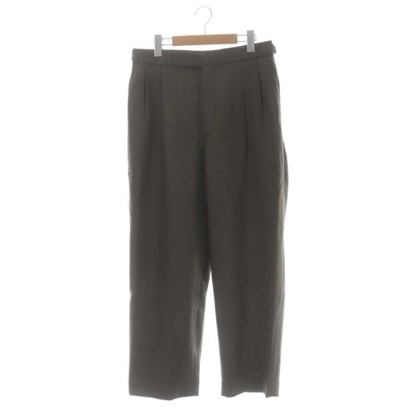 マーカ marka 23AW OFFICER PANTS 2TUCK WIDE スラックス ワイドパ...