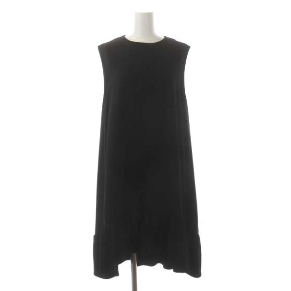 ヨーコチャン YOKO CHAN Hem Flare Dress ヘムフレア ワンピース 膝丈 ノー...