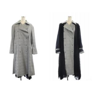 セミクチュール SEMICOUTURE01 ロング丈 ステンカラーコート 48 