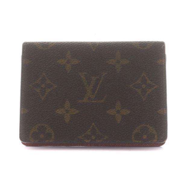 ルイヴィトン LOUIS VUITTON モノグラム ポルト 2カルト・ヴェルティカル パスケース ...