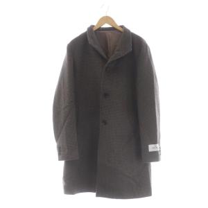 gotairiku 美品 五大陸 ピュアカシミア100％ 比翼仕立て ステンカラー