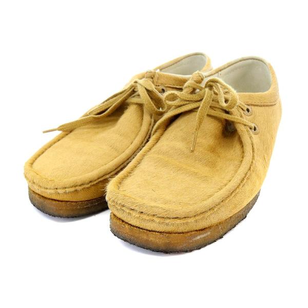 クラークス clarks BEAUTY&amp;YOUTH別注 Arrow ワラビー ハラコ 26cm 茶 ...