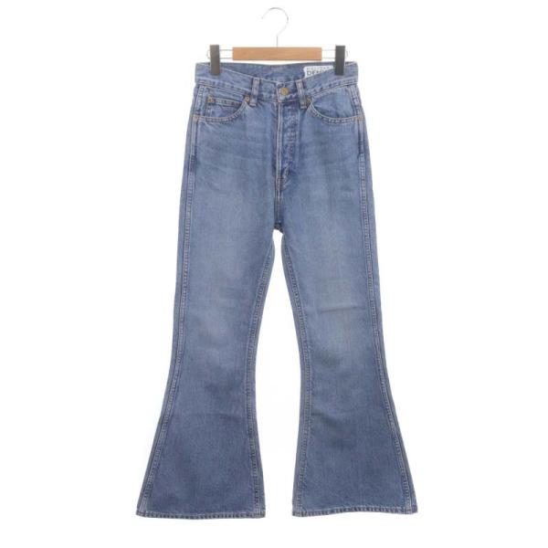 ホリデイ holiday HIGH WAIST BELL-BOTTOM DENIM PANTS デニ...