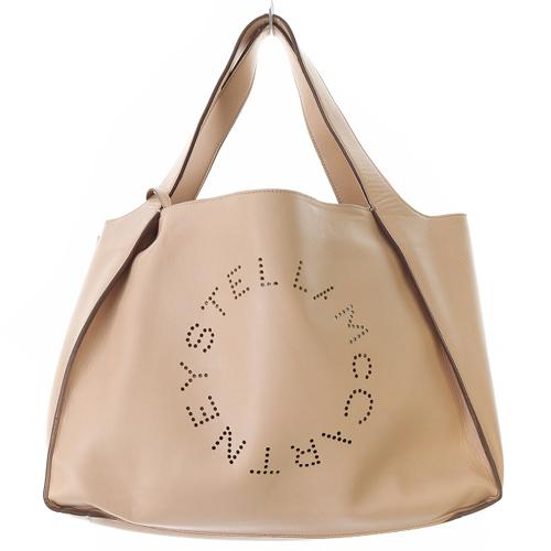 ステラマッカートニー STELLA McCARTNEY パンチングロゴ トートバッグ ハンドバッグ ...