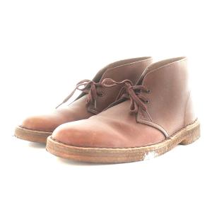 クラークス clarks オリジナルズ デザートブーツ レザー US8 25.5cm 茶 ブラウン /AN27 メンズ｜vectorpremium