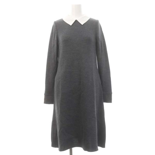 フォクシー FOXEY Knit Dress Marion ニットワンピース ロング ミモレ 長袖 ...