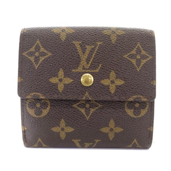 ルイヴィトン LOUIS VUITTON モノグラム Wホック財布 ポルトモネ ビエ カルトクレディ...