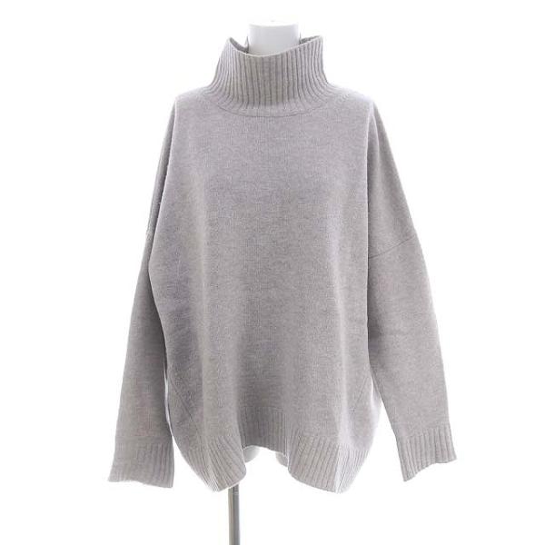 サクラ SACRA 21AW HALF WORSTED WOOL TOP ニット セーター 長袖 ハ...