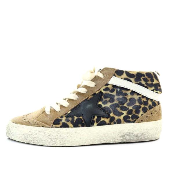 ゴールデングース GOLDEN GOOSE MID STAR LEOPARD レオパード スニーカー...